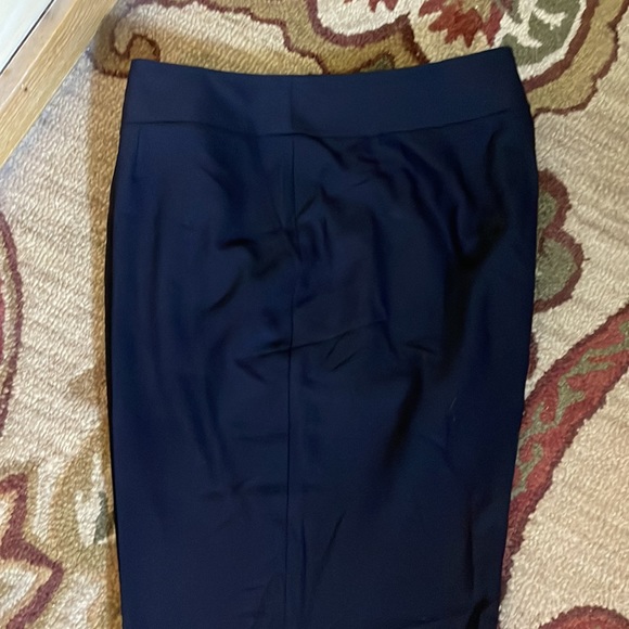 Vtg TALBOTS Size 16W Italian Wool Quality Stretch Dress Career Black Lined NWOT - Picture 11 of 14